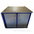 Small apron double door with partition